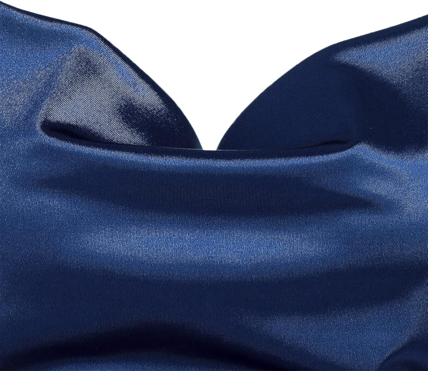 Satin Sleeveless Spaghetti Strap Mini Homecoming Dress