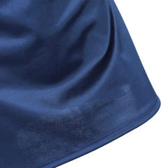 Satin Sleeveless Spaghetti Strap Mini Homecoming Dress