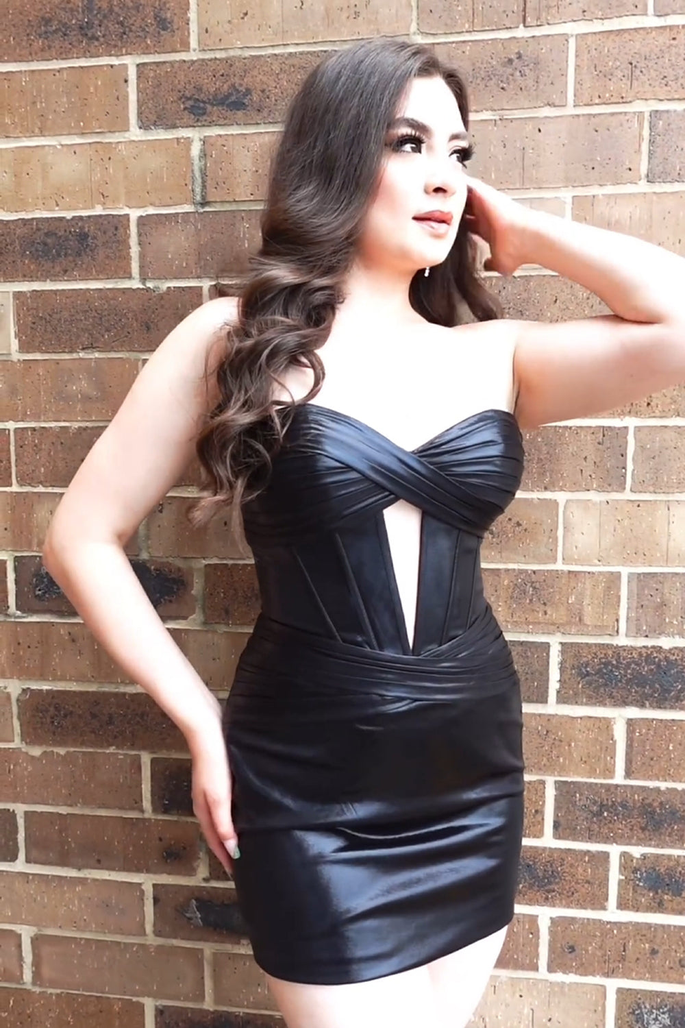 Hot Pink Corset Sweetheart Tight Short Homecoming Dress