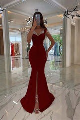 Mint Green Cap Sleeve Long Prom Dress with Split Beading