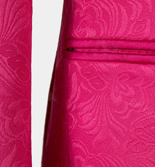 Best Wedding Suit - Pink One Button for Groom