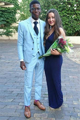 Blue Prom Party Suits - Gorgeous 3 Pieces for Guy, Online
