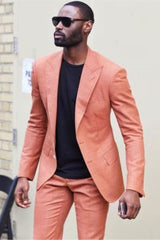 Elegant Best Fit Bespoke Wedding Suit with Peaked Lapel