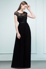 Elegant Black Jewel Sleeveless Lace Junior Bridesmaid Dress Affordable-Babyonlines