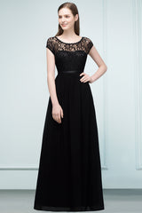 Elegant Black Jewel Sleeveless Lace Junior Bridesmaid Dress Affordable-Babyonlines