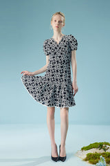 Babyonlines Fashion Short Sleeves V-neck A-line Dresses