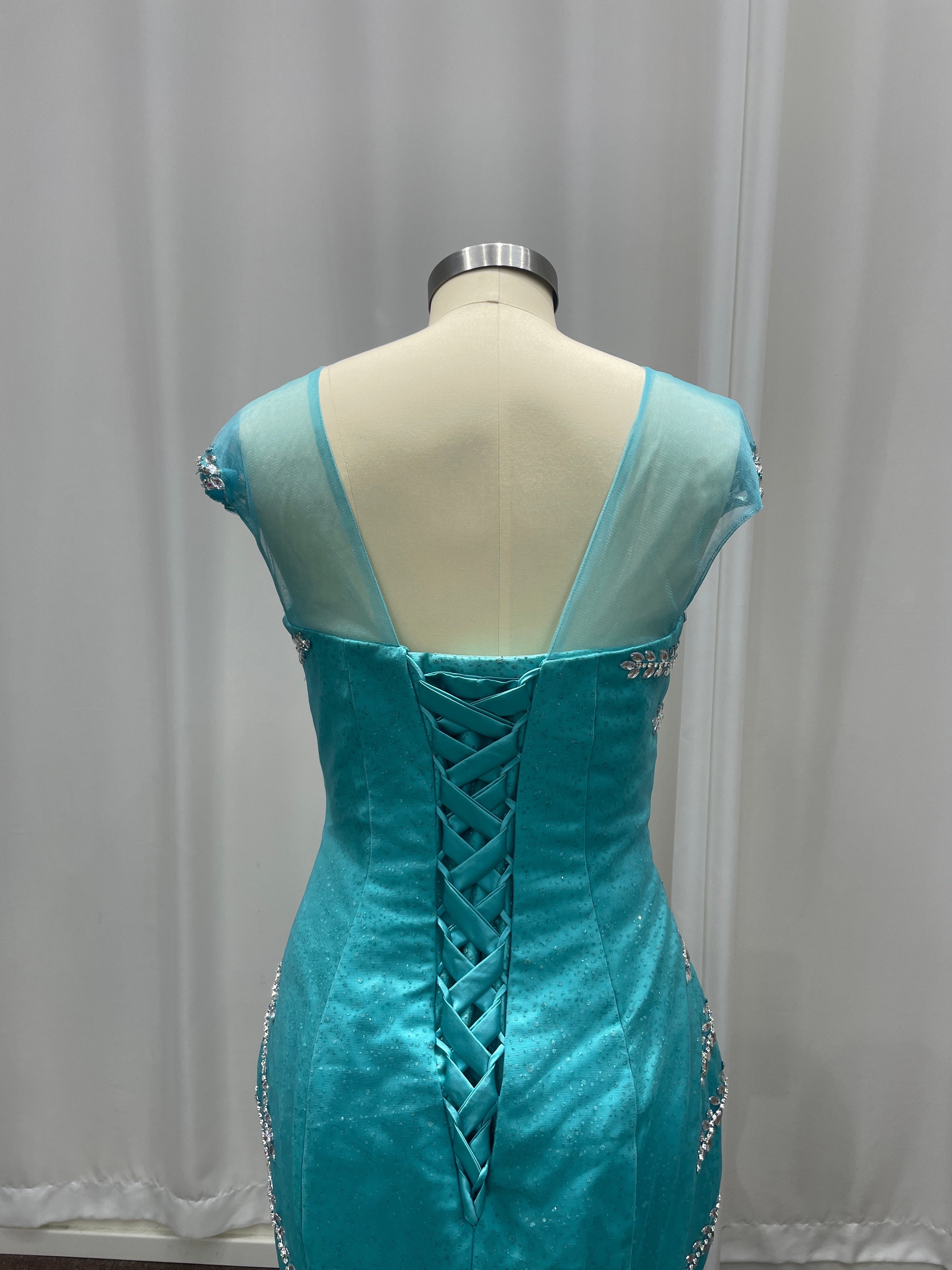 Off-the-Shoulder Long Mermaid Evening Formal Dresses with Beaded