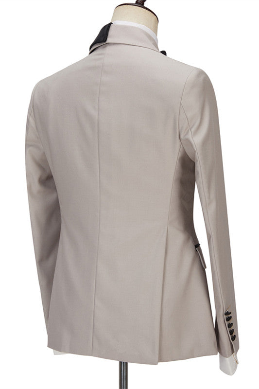 Glamorous Royal Wedding Suit Inspired by David Beckham with Peaked Lapel