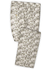 Handsome Flower Printed Casual Prom Outfits, 2 Pieces for Guys