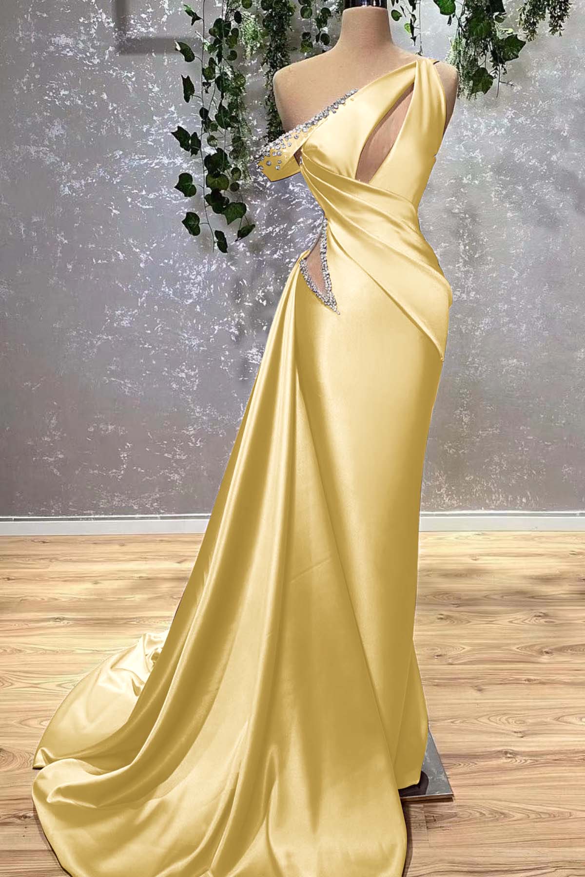 Lilac Off the Shoulder Mermaid Long Prom Dress with Beading