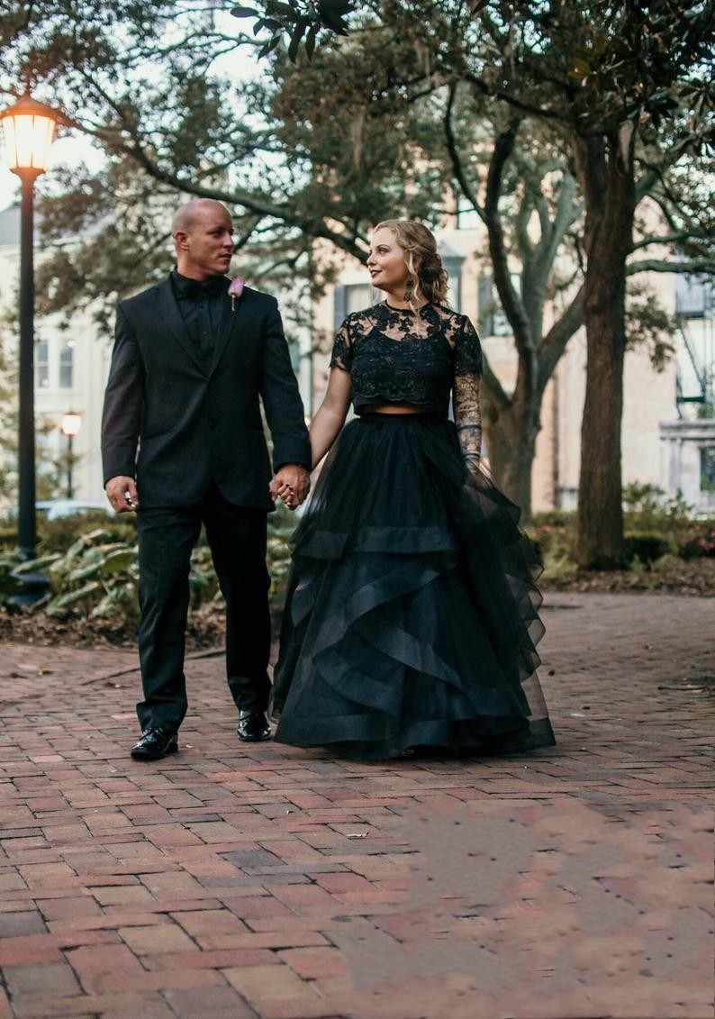 Long Mermaid Off-the-shoulder Lace Wedding Dress