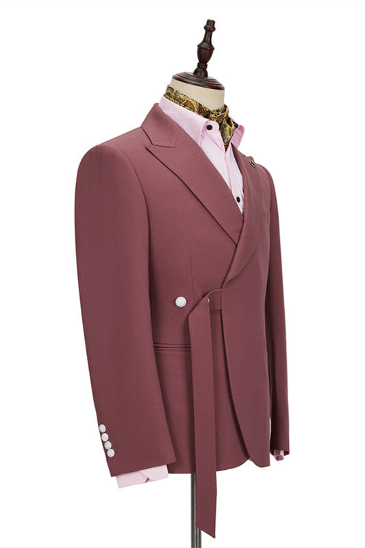 Modern Formal Blazer with Peaked Lapel for Men¡¯s Wedding