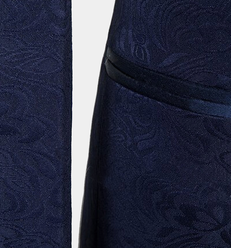 Navy Blue Groomsmen Suit - Three Pieces Tux, On Sale