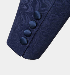 Navy Blue Groomsmen Suit - Three Pieces Tux, On Sale