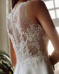 Pearl Mermaid Wedding Dress With Appliques Lace Sash