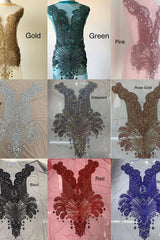 Pink Sleeveless Sequins Mermaid Evening Dress Long with Slit