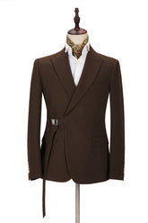 Popular Formal Bespoke Prom Suit with Peaked Lapel