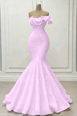Gorgeous Strapless Red Mermaid Long Prom Dress with Sequins and Embroidery