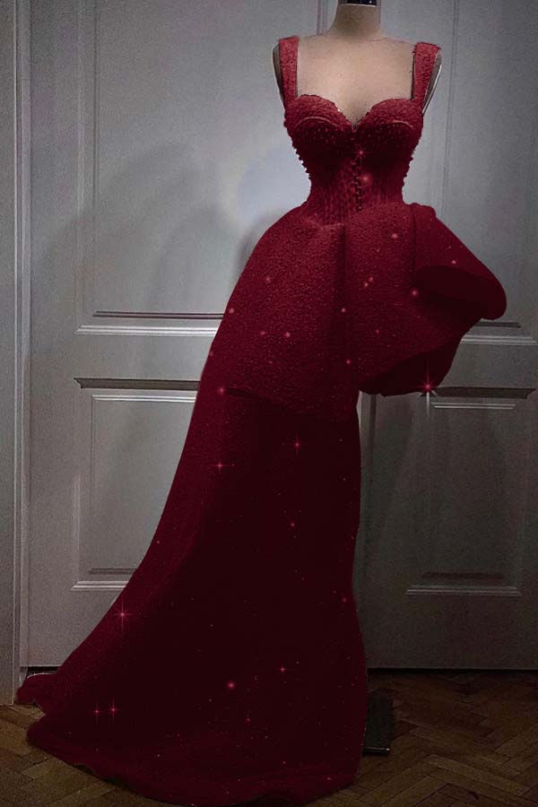 Spaghetti Strap Sweetheart Short Prom Dress with Sequins