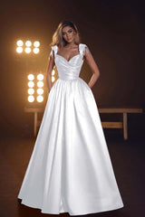 Sleeveless Long Prom Dress with Pockets, Sequins and Pleats