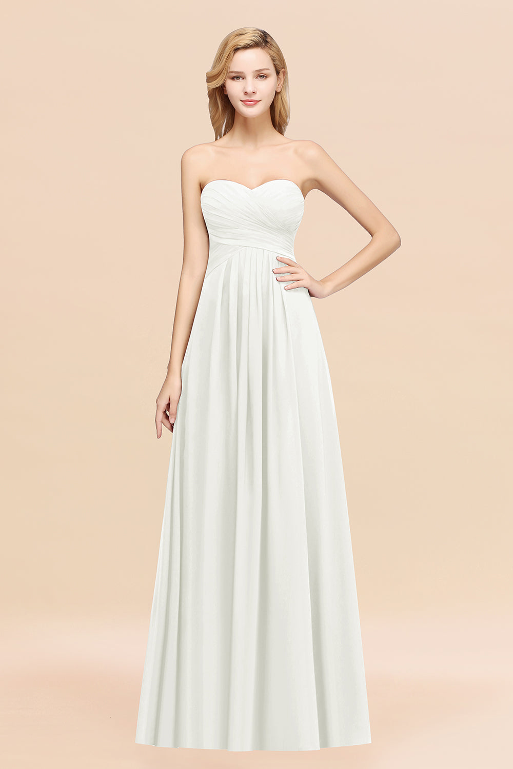 Vintage Sweetheart Long Grape Affordable Bridesmaid Dresses Online-Babyonlines
