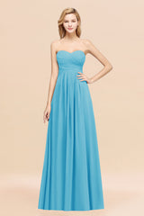 Vintage Sweetheart Long Grape Affordable Bridesmaid Dresses Online-Babyonlines
