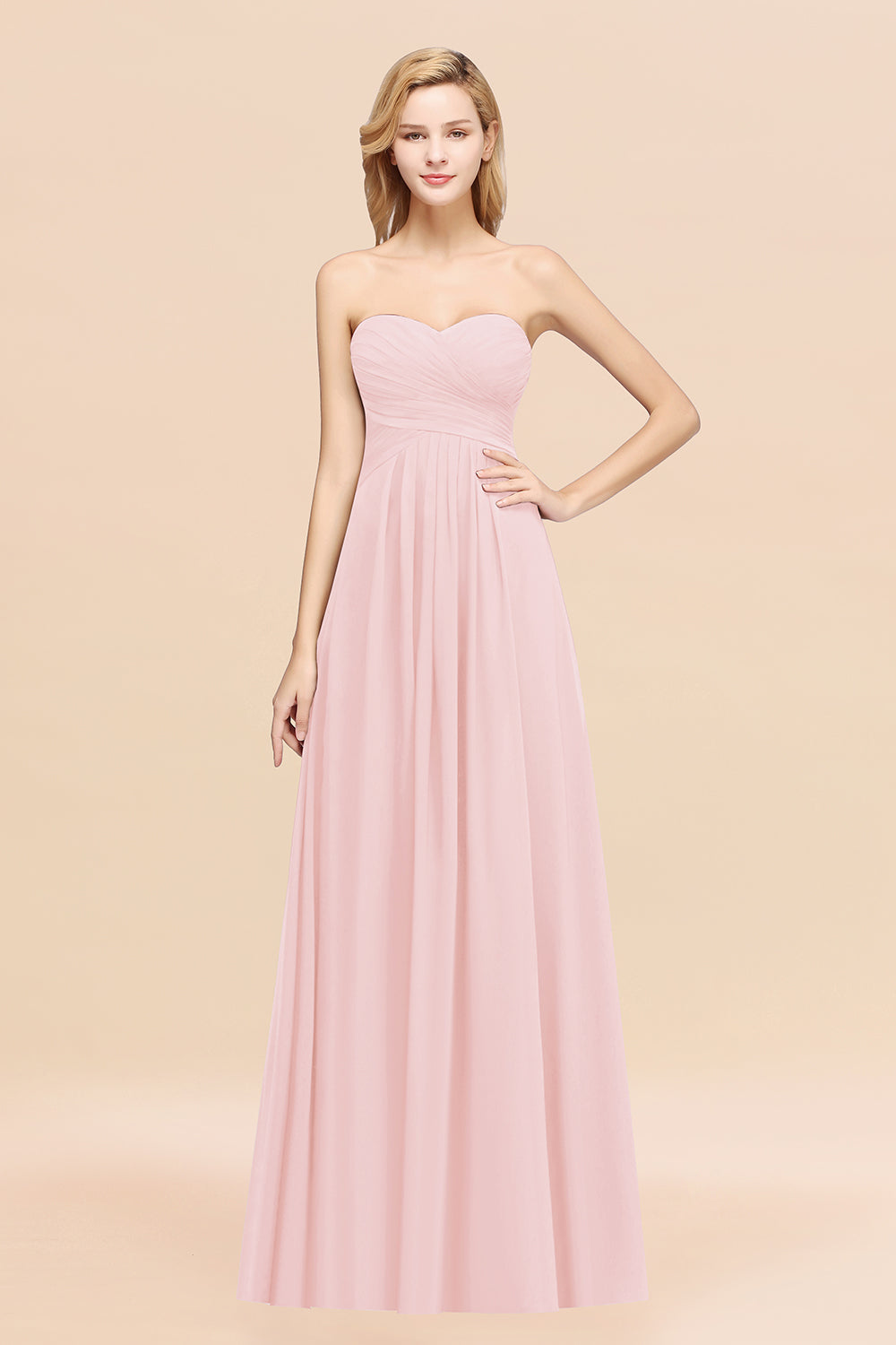 Vintage Sweetheart Long Grape Affordable Bridesmaid Dresses Online-Babyonlines