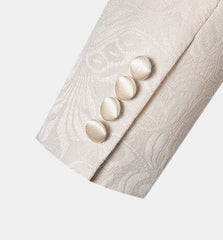 White Shawl Lapel Wedding Tuxedo - Three-Piece Set, Online