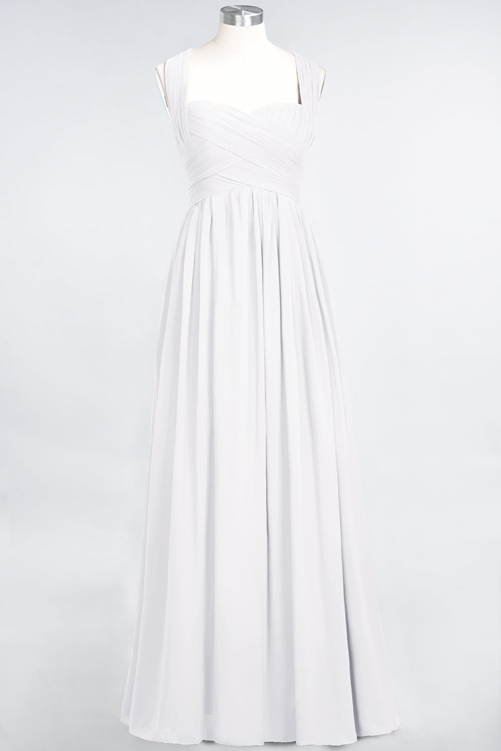 Chic Tiered Sweetheart Cap-Sleeves Bungurdy Bridesmaid Dresses-Babyonlines