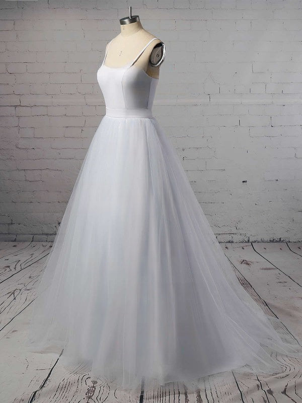 Gorgeous Sweetheart Tulle Ball Gown Wedding Dress with Sashes / Ribbons