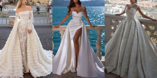 One Detachable Gown from Ceremony to Honeymoon Magic