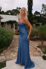 Strapless Sweetheart Summer Prom Dress