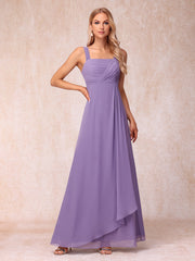 A Line Princess Sleeveless Mother of the Bride Dress with Ruffles and Matching Jacket