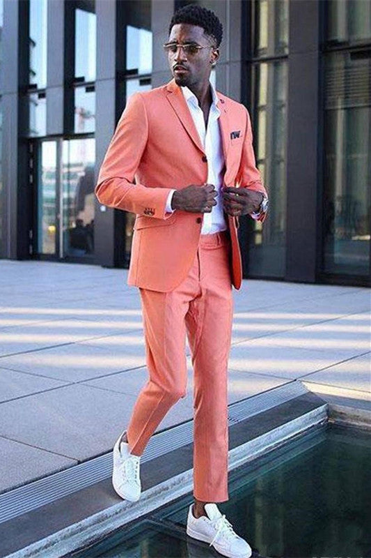 Glamorous Best-Fit Prom Outfit with Notched Lapel for Men