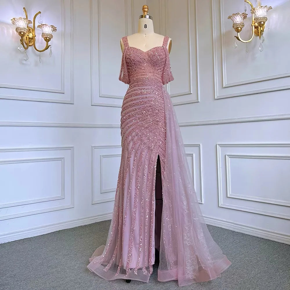 Gorgeous Champagne Off the Shoulder Princess Prom Dress with Beading
