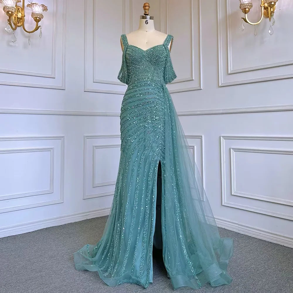 Gorgeous Champagne Off the Shoulder Princess Prom Dress with Beading