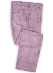 Lavender Jacquard Casual Prom Attire for Guys 2024, Two Pieces