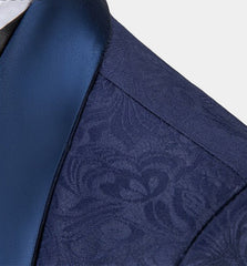 Navy Blue Groomsmen Suit - Three Pieces Tux, On Sale