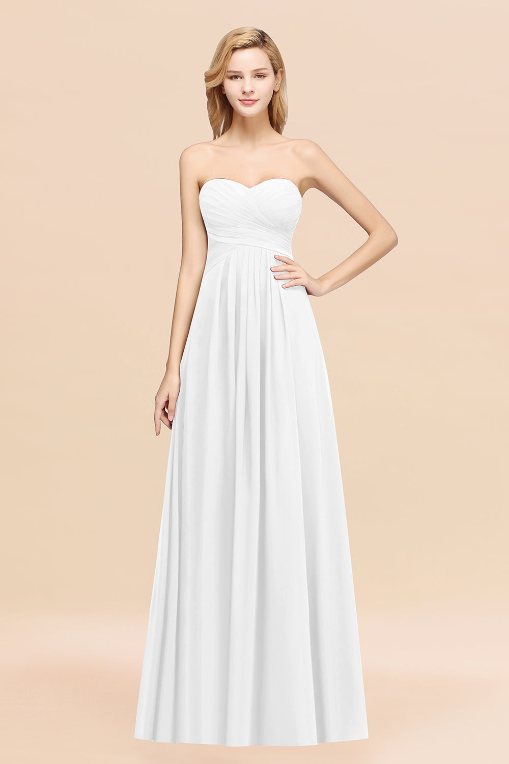 Vintage Sweetheart Long Grape Affordable Bridesmaid Dresses Online-Babyonlines