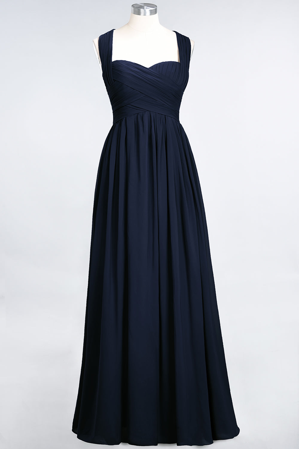 Chic Tiered Sweetheart Cap-Sleeves Bungurdy Bridesmaid Dresses-Babyonlines
