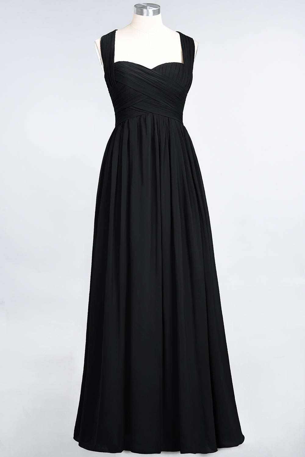 Chic Tiered Sweetheart Cap-Sleeves Bungurdy Bridesmaid Dresses-Babyonlines
