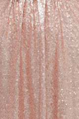 Gorgeous Sequined One-shoulder Bridesmaid Dress with Ruffles-Babyonlines