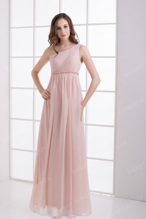 2021 New Design Inexpensive Dresses For Prom One Shoulder With Removable Sash Dresses DH4246