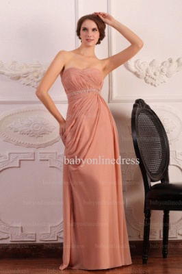 2021 Affordable Prom Dresses Sweetheart Sleeveless Beaded Chiffon Formal Dress BO0650_5