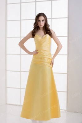 2021 Affordable Charming Special Occasion Dresses Sweetheart Crystal Ruched Chiffon Evening Dresses DH4245_1