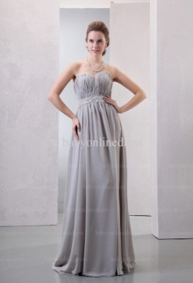 2021 Discount Charming Dresses For Proms From China Strapless Crystal Ruched Chiffon Long Dresses BO0515_1