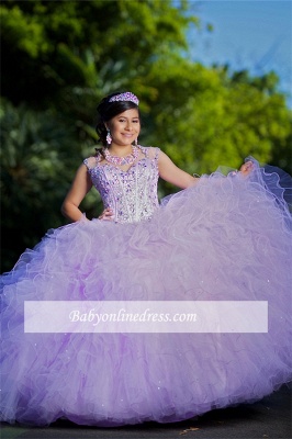 Jewel Marvelous Ball-Gown Sleeveless Beaded 15 Dresses_2