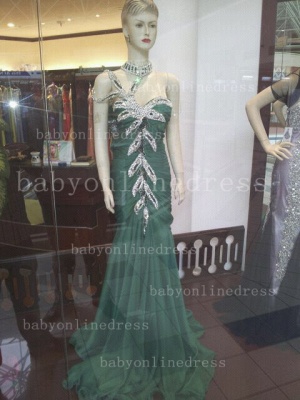 Evening Dresses from Babyonlinedress One Shoulder Beading Appliques Mermaid Gowns BO1129_1