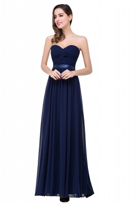 Cheap Chiffon A-Line Bridesmaid Dresses | Sweetheart Sleeveless Ruched Maid Of The Honor Dresses BM0134_8