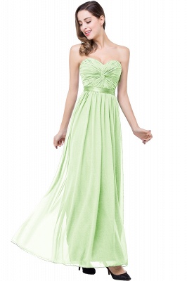 Cheap Chiffon A-Line Bridesmaid Dresses | Sweetheart Sleeveless Ruched Maid Of The Honor Dresses BM0134_8